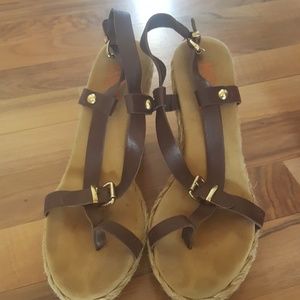 Micheal Kors wedge sandals size 7